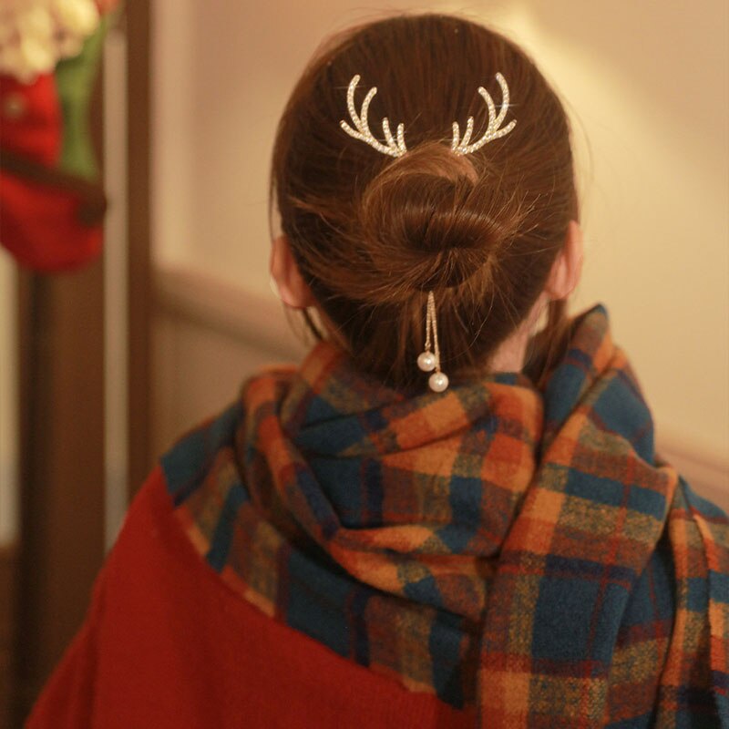 Romance Antler Ponytail Holder Hair Clip - Image 4