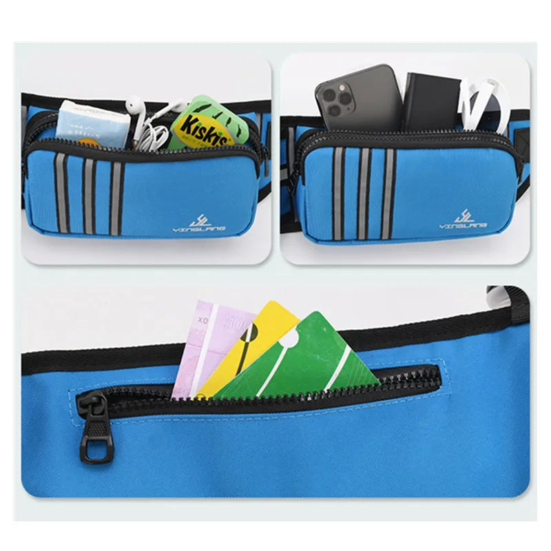 Sport Water Bottle Holder Hiking Waist Bag - Image 1