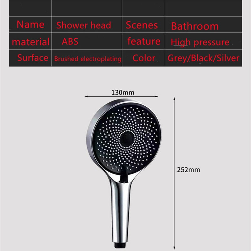 Galaxy Adjustable Large Shower Head - Image 4