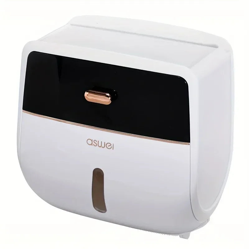Wall-Mounted Double Layer Tissue Organizer Box - Image 5