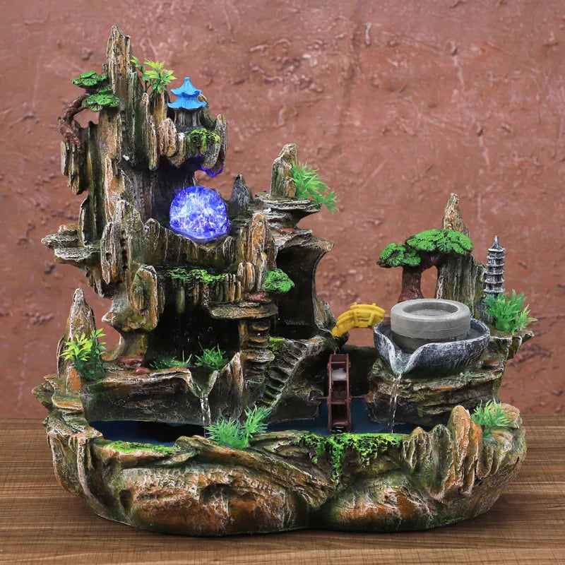 Mystic City Lucky Feng Water Circulation Small Home Decor - Image 5