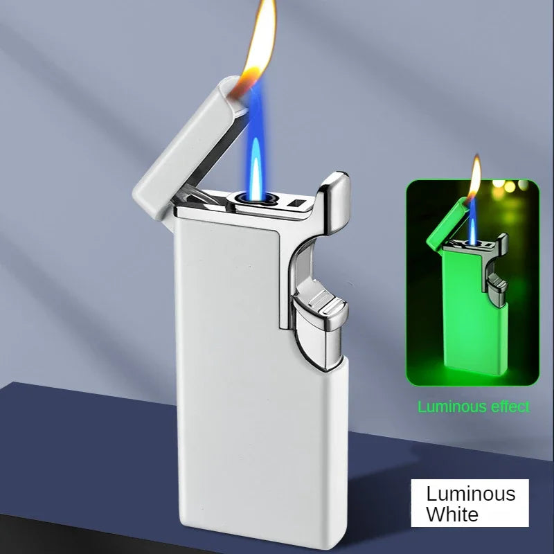 Metal Double Fire Jet Butane Lighter - Image 13