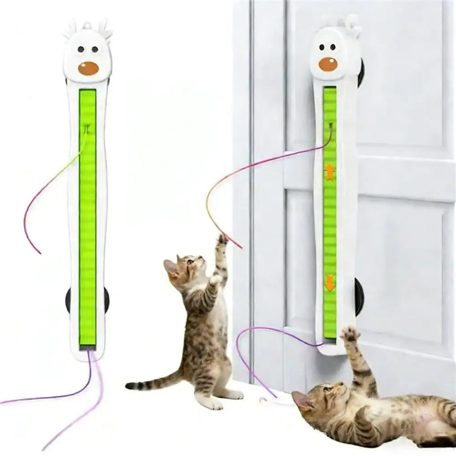 Skywire Wall-Mounted Flying Rope Cat Teaser Toy - Image 6