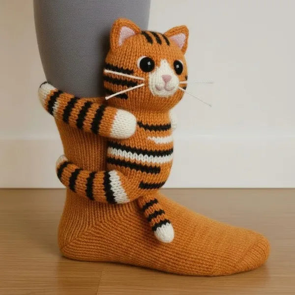 Animal Crew Plush Cozy Socks - Image 4