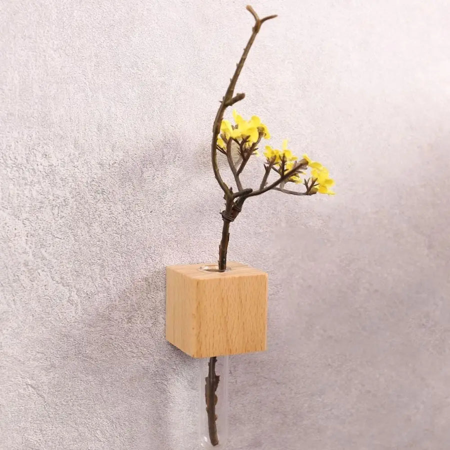Wooden Magnetic Flower Tube Vase - Image 10