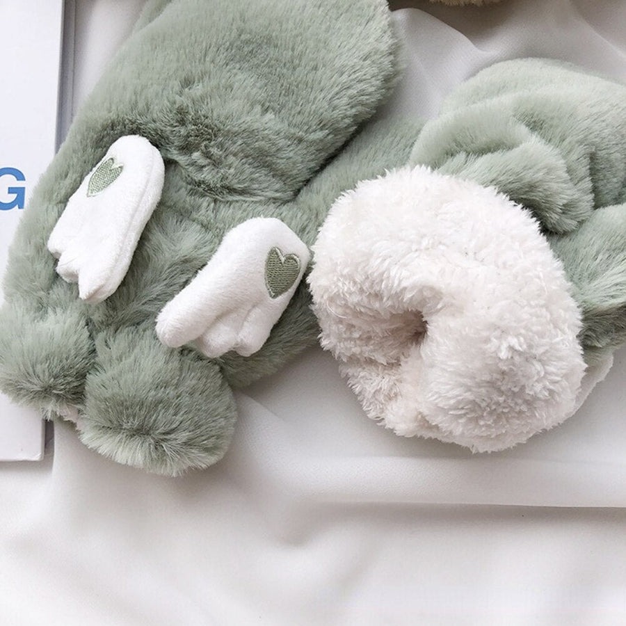 Angel Wings Warm Cute Gloves - Image 8