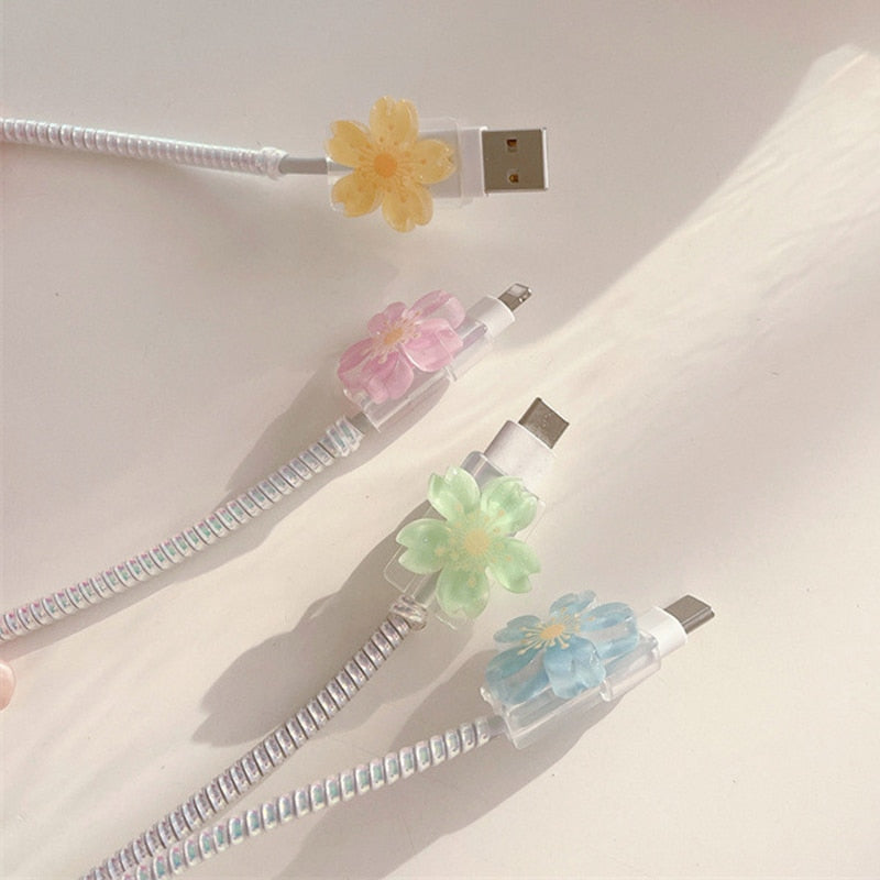 Flower Universal Cable Charger Protector - Image 4