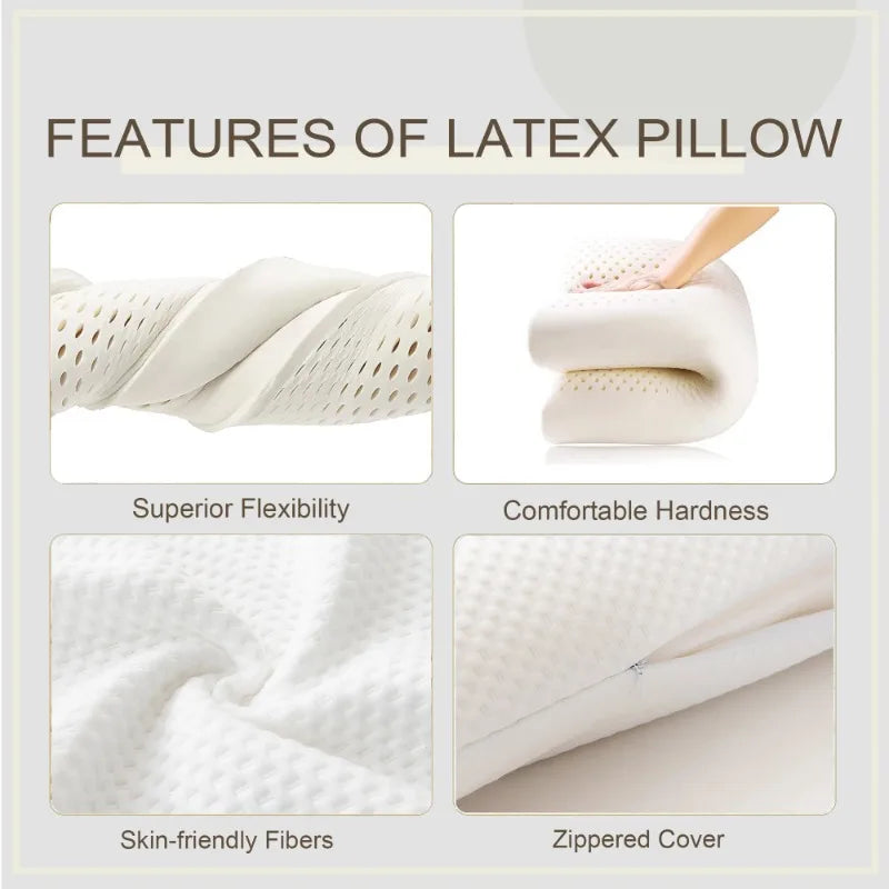 Pure Ergonomic Breathable Natural Latex Pillow - Image 5
