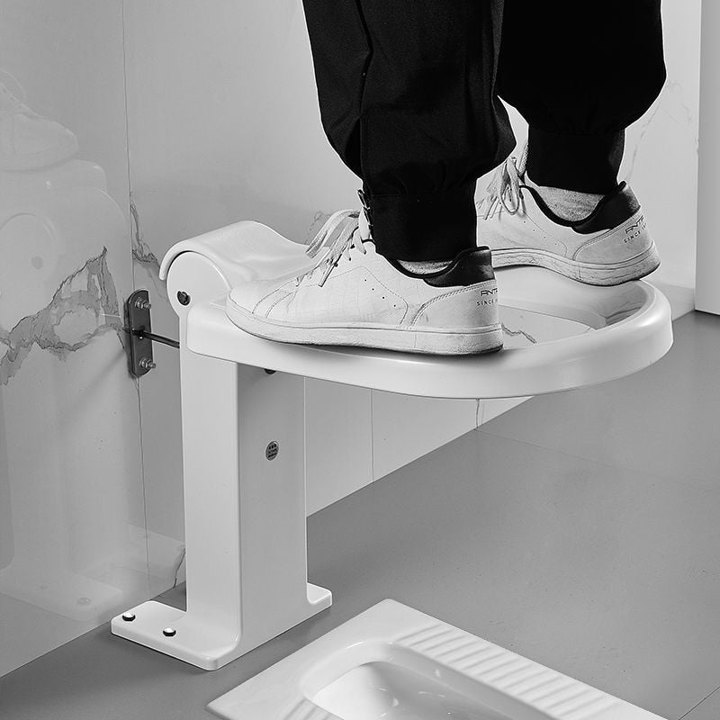 Comfortable Sit Foldable Easy Squat Toilet Seat Holder - Image 4