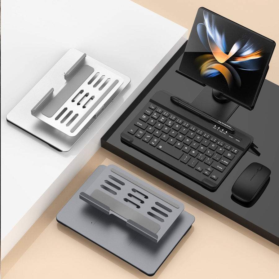 Magnetic Foldable Wireless Pro Keyboard Tablet Holder - Image 3