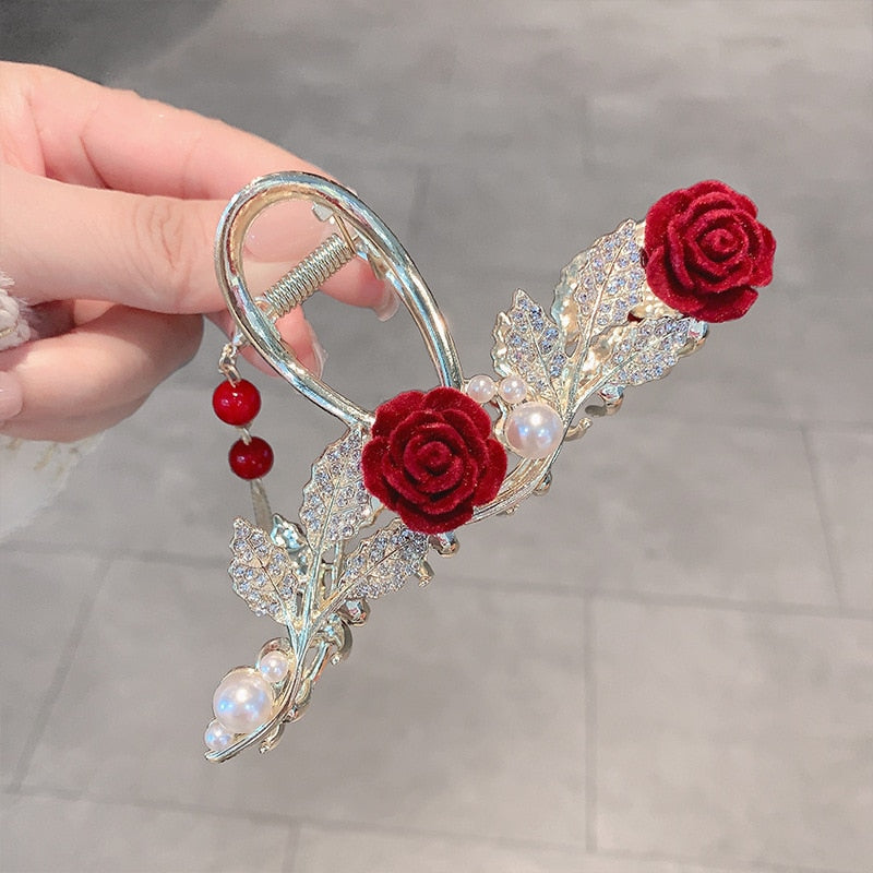Elegant Rose Retro Hairpin - Image 3