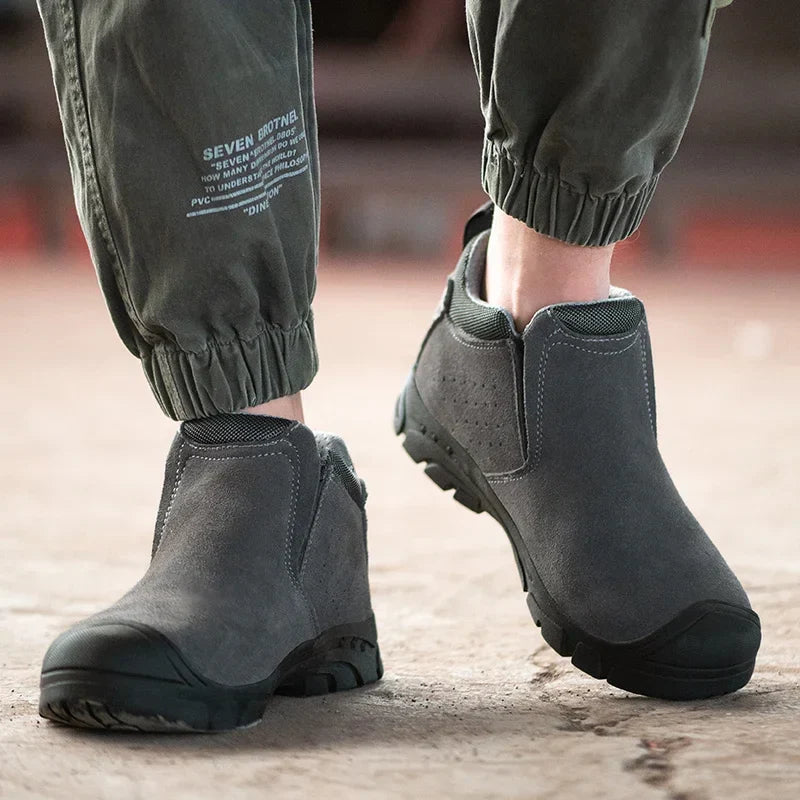 Scald-Proof Insulated Durable Slip-On Indestructible Work Shoes - Image 1