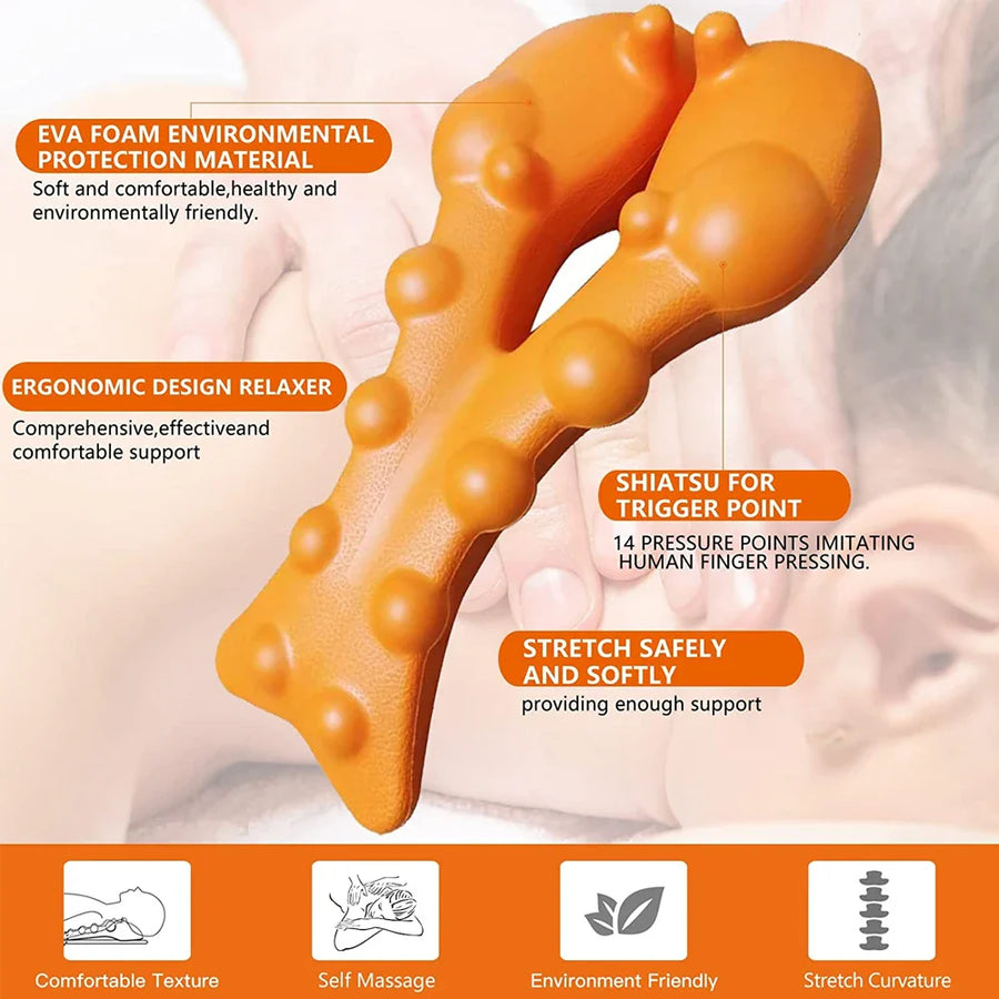 Built-In Pressure Points Cervical Massager - Image 1