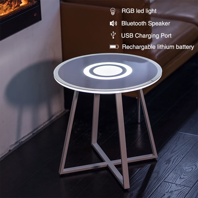 Elegant Smart Bluetooth Control Coffee Table - Image 3