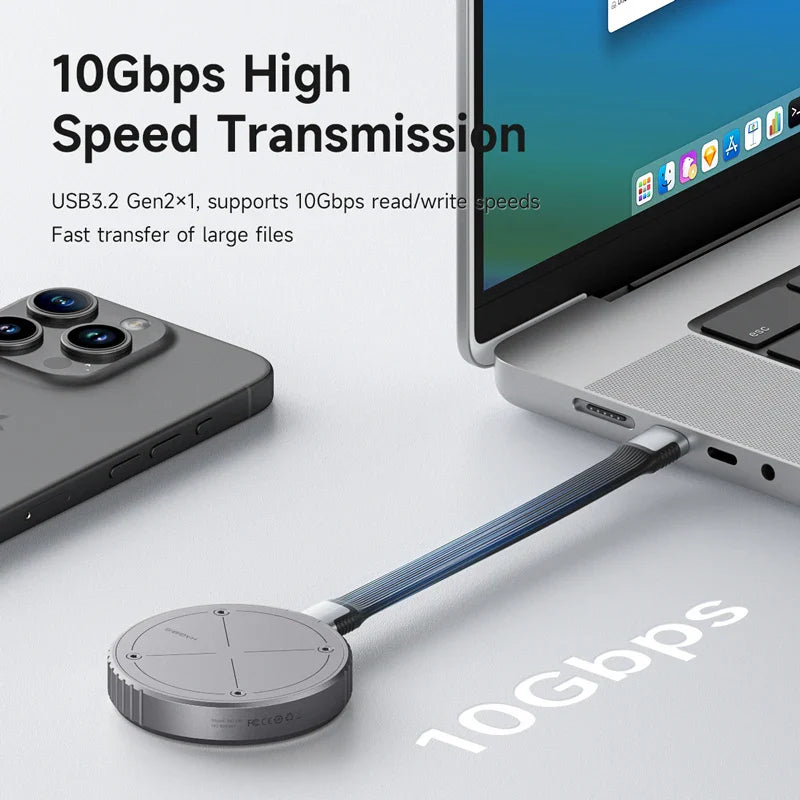Light Speed Magsafe USB-C SSD Magnetic Case - Image 4