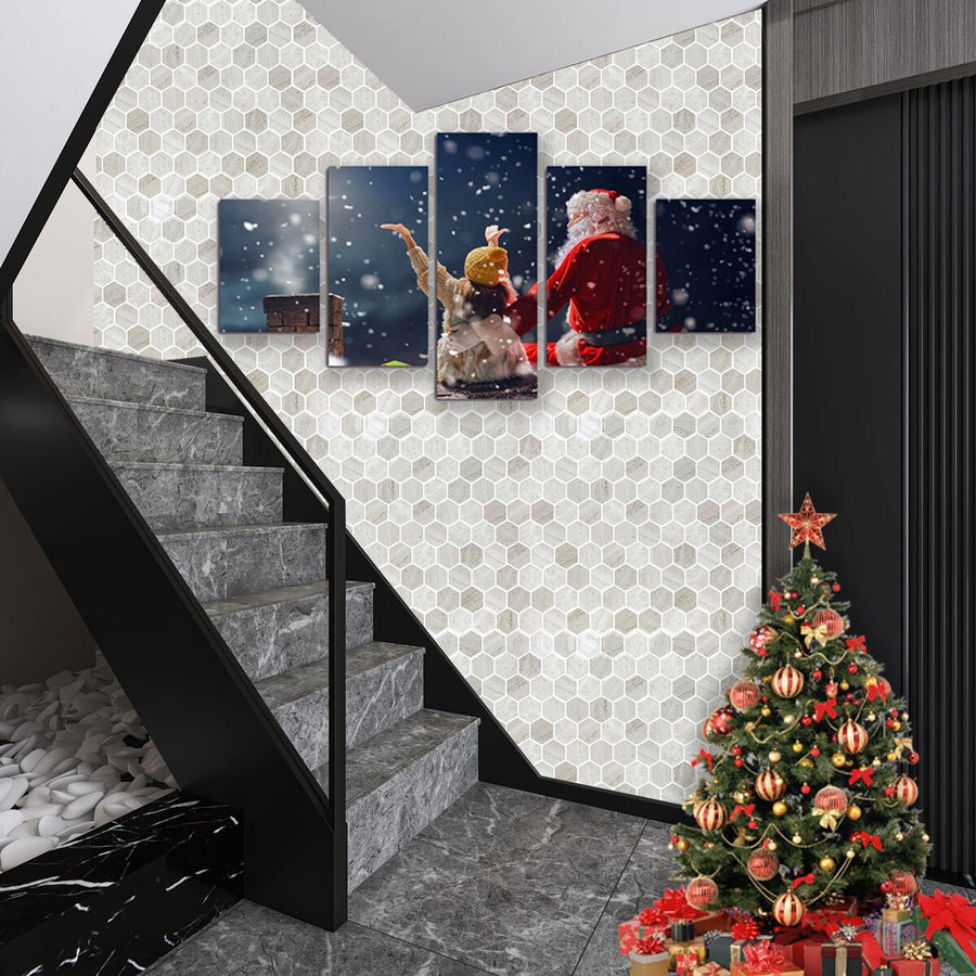 3D Self-Adhesive Hexagonal Wall Stickers - Image 11