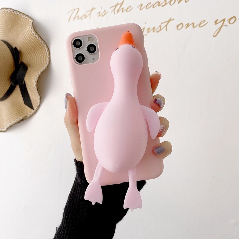 Goofy Goose Stress Reliever iPhone Case - Image 4