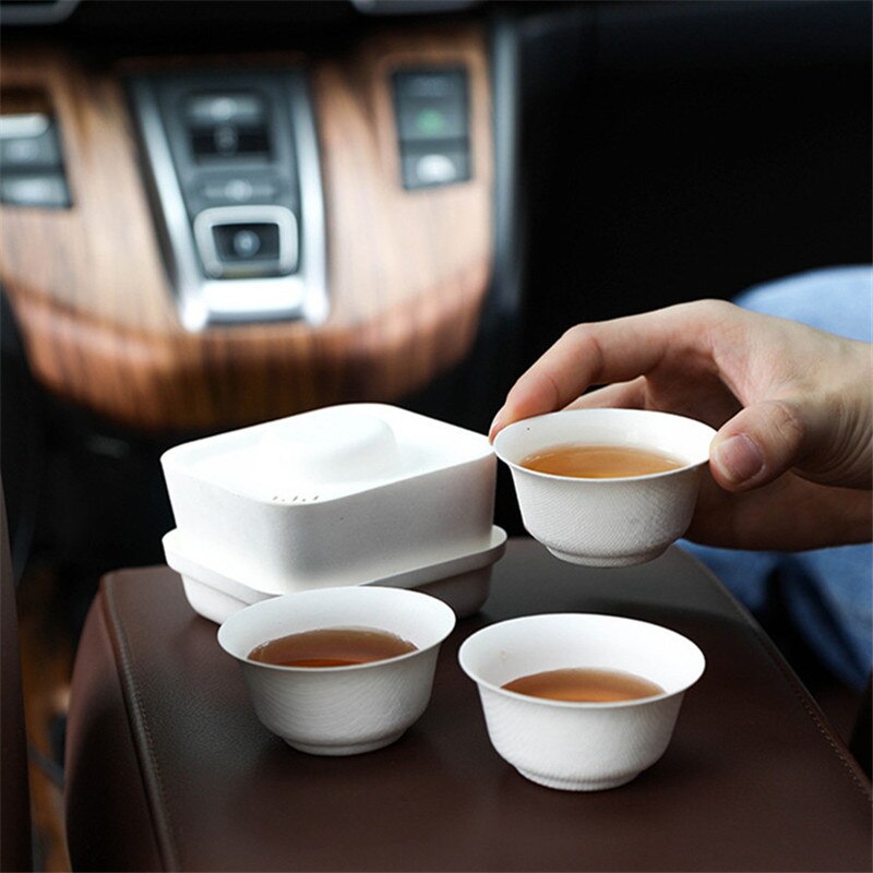 Japenese Minimal Portable Tea Set - Image 3