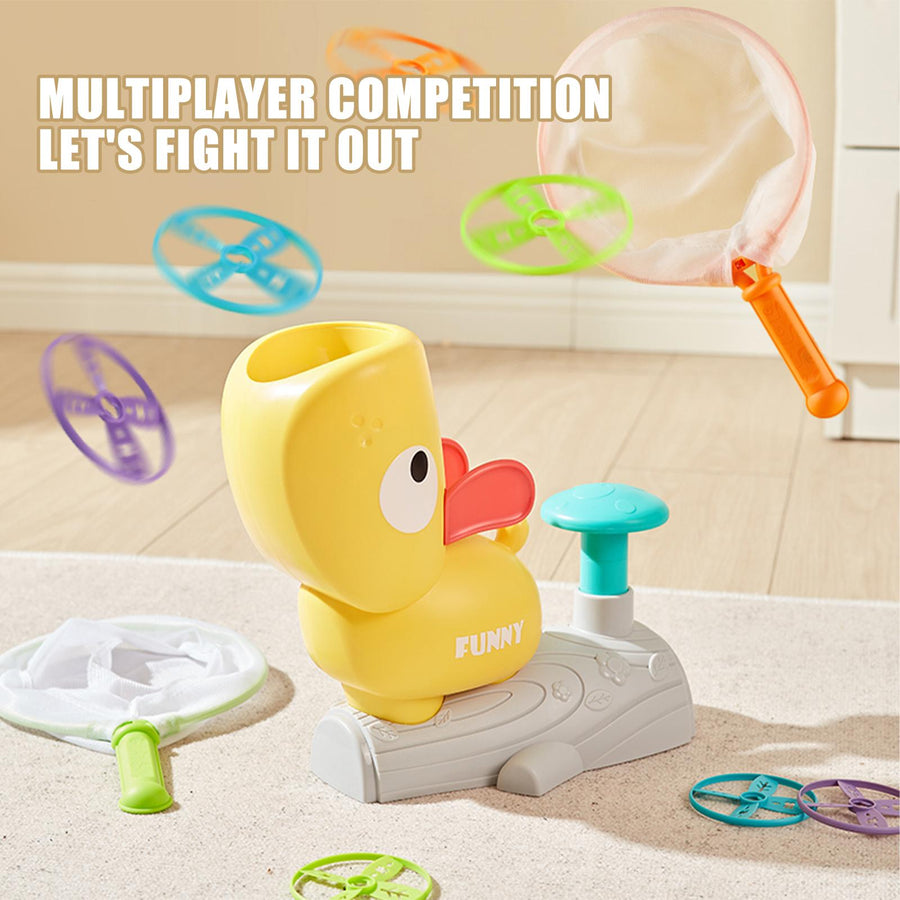 Duck Flying Air Disc Launcher Toy - Image 4
