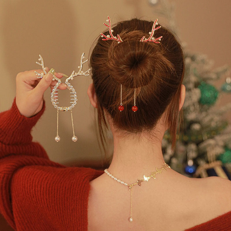 Romance Antler Ponytail Holder Hair Clip - Image 0