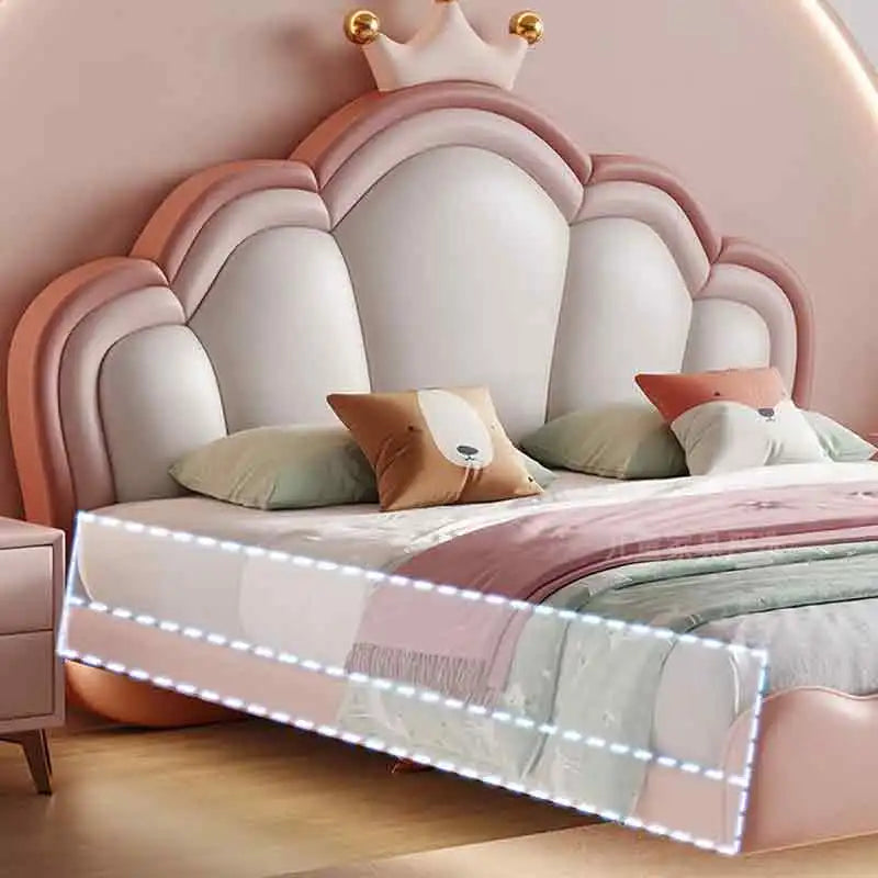 Fairy Tale Princess Crown Kids Bed - Image 4