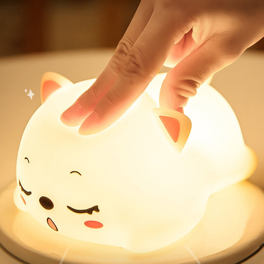 Mini Cat LED Touch Sensor Night Lamp - Image 7