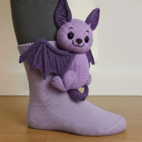 Animal Crew Plush Cozy Socks - Image 5