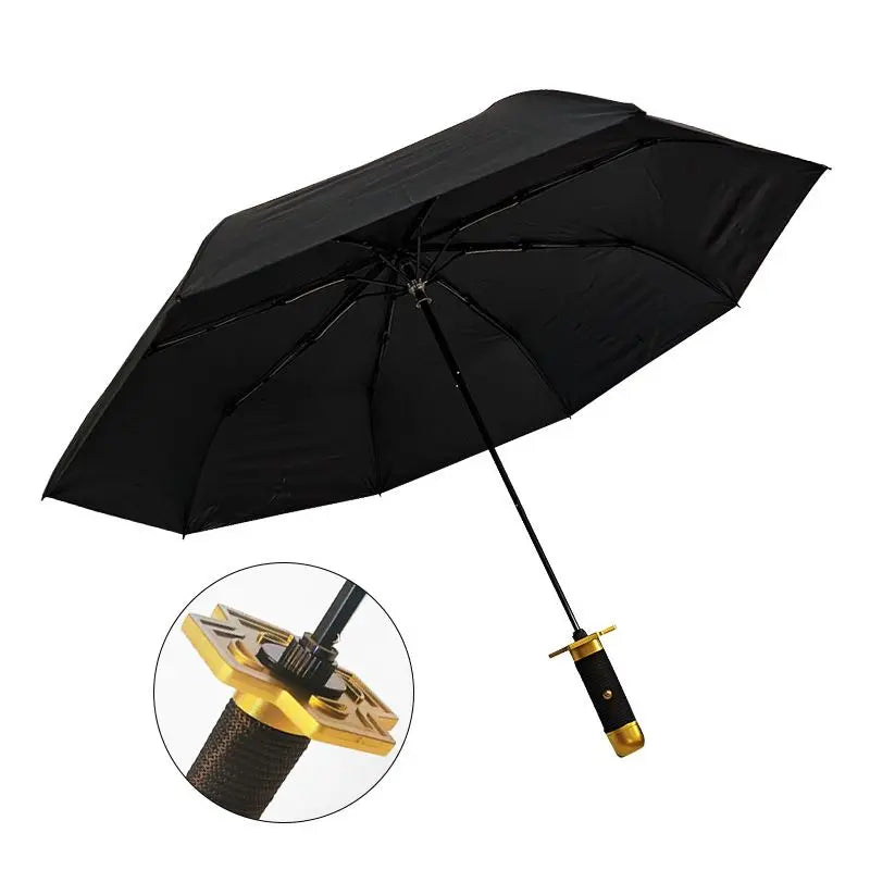 Shadow Blade Samurai Katana Handle Umbrella