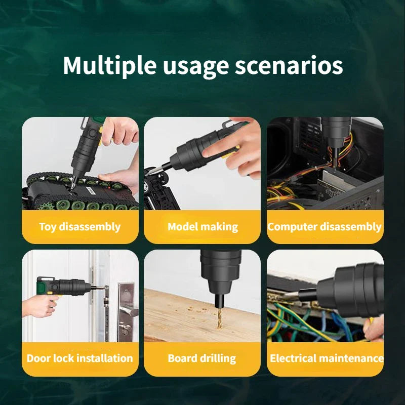 Handheld Automatic Cordless Easy Repair Screwdriver Tool - Image 5