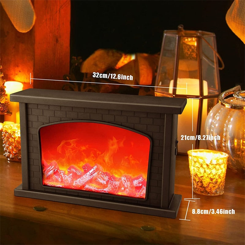Inferno Portable Fireplace Night Lamp - Image 1