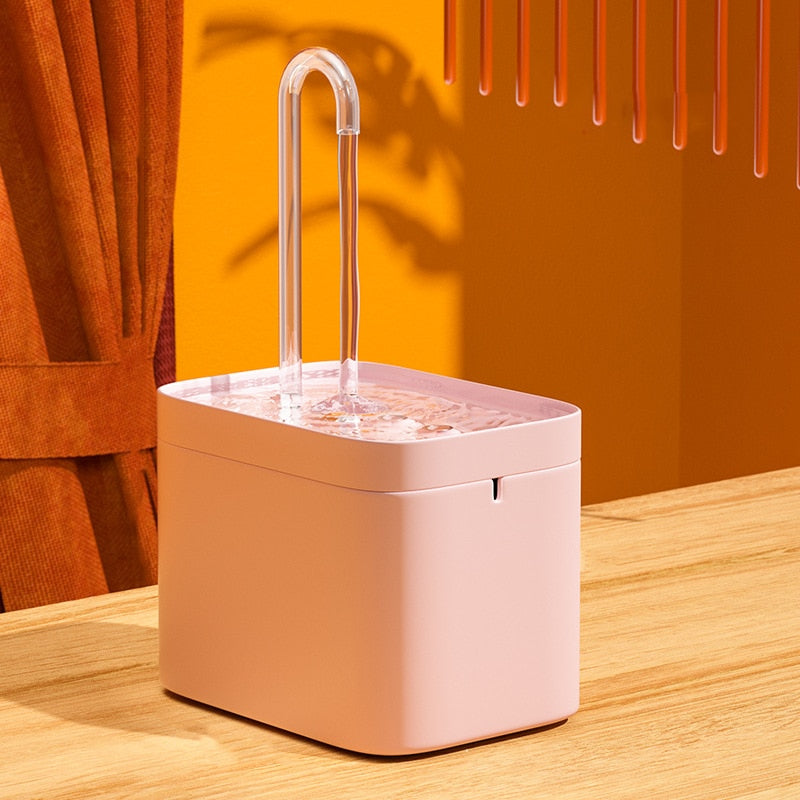 Ultra-Quiet Water Thirsty Pet Filter Fountain - Image 1