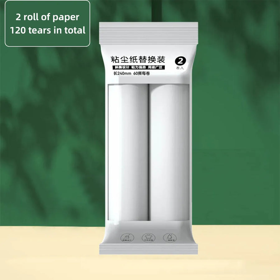 Wide Sticky Clean Paws Pet Hair Lint Roller - Image 7
