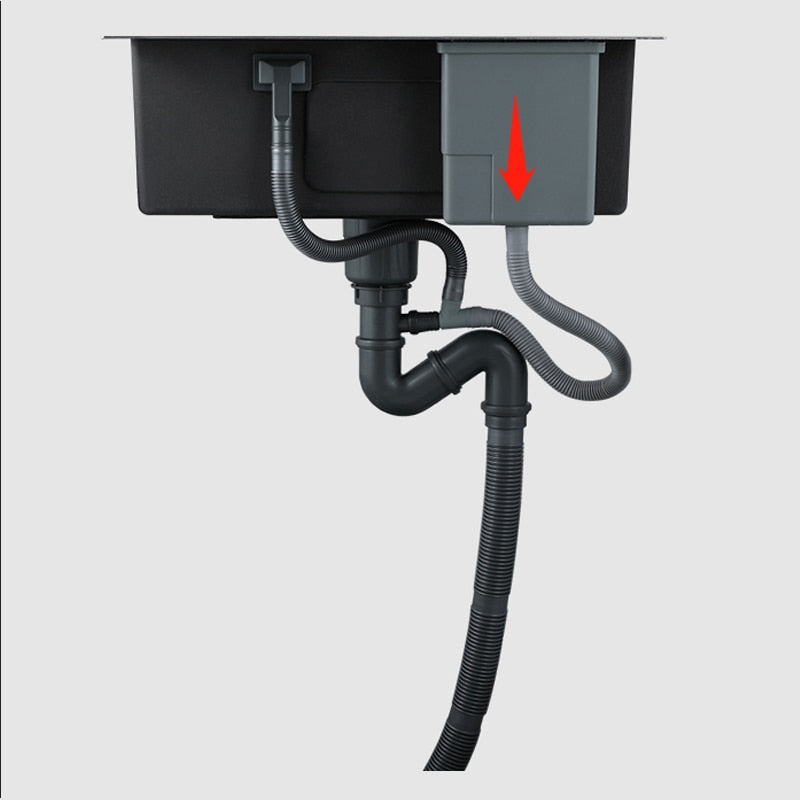 Modern Undermount Steel Plus Kitchen Elegant Sink - Image 6