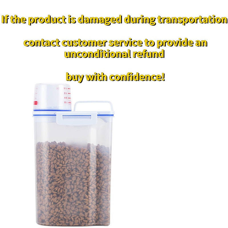 Feed Fresh Pet Food Storage Measuring Container - Image 11