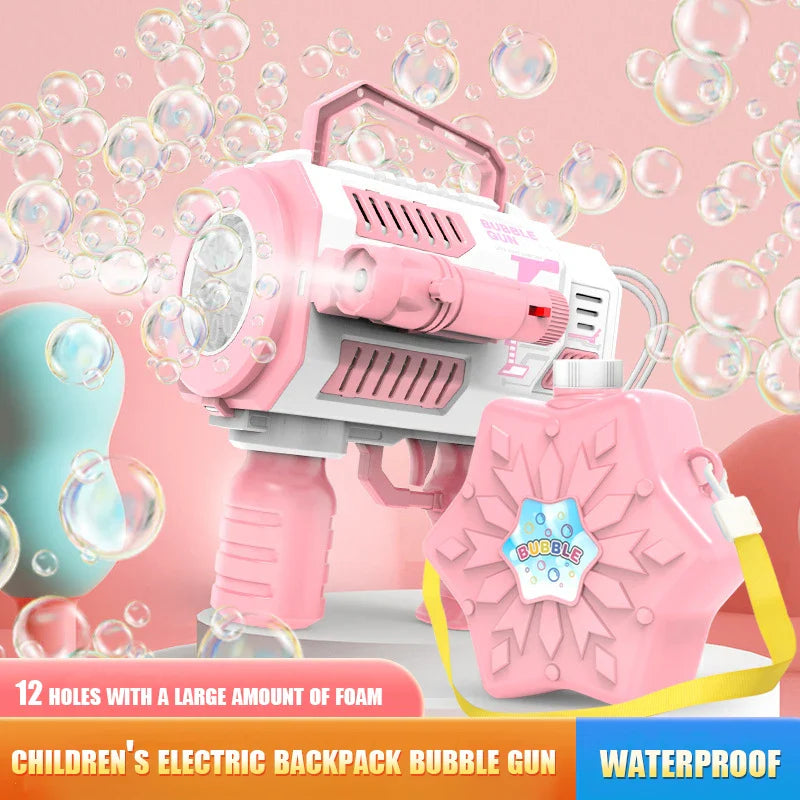 Flashing Automatic Large Capacity Bubble Gun - Image 5