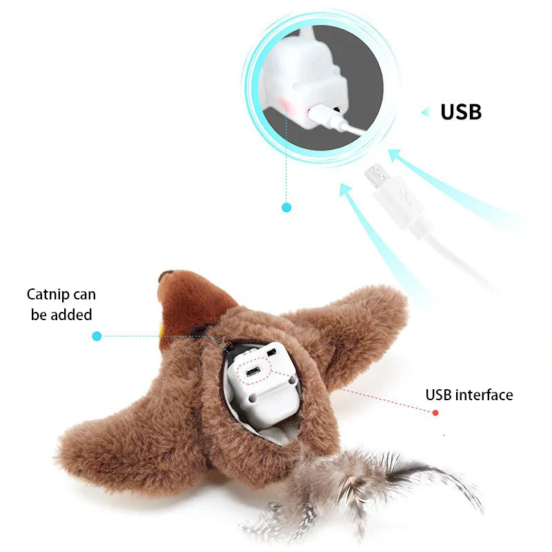Catch Me Bird Interactive Cat Toy - Image 3