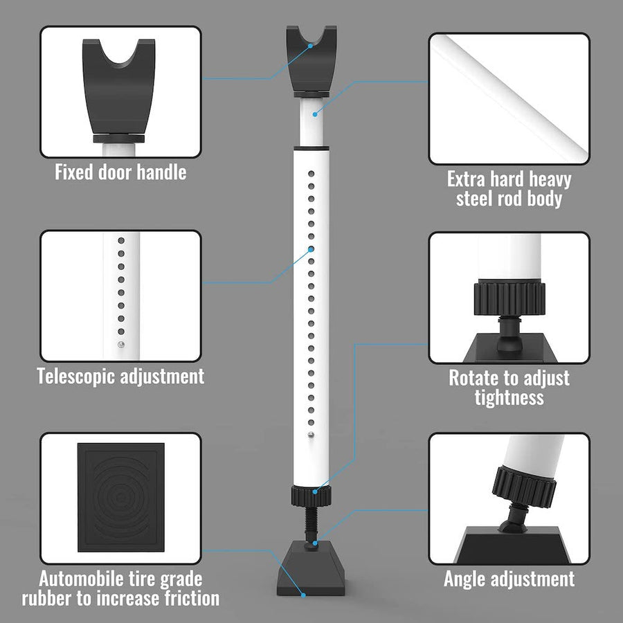 Adjustable Door Security Safety Bar - Image 4