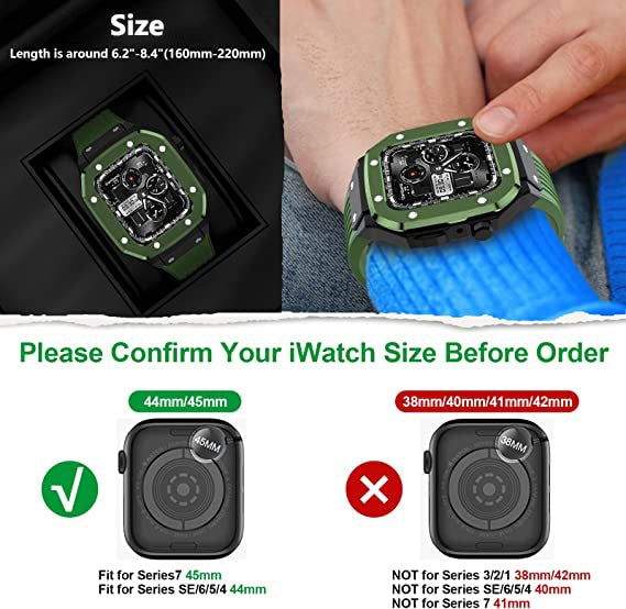 Time Tune Stainless Steel Smart Watch Modification Kit - Image 2
