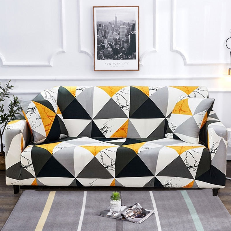Modern Non-slip Colorful Elastic Sofa Cover - Image 19