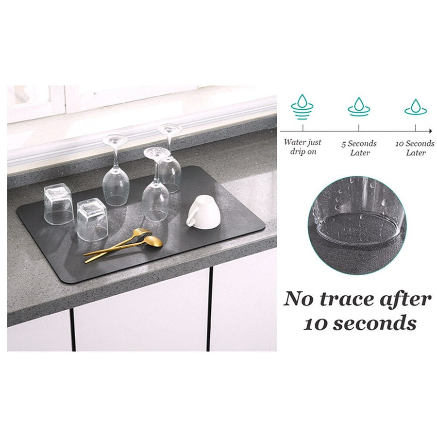Large Water Absorbent Kitchen Draining Pad - Image 5