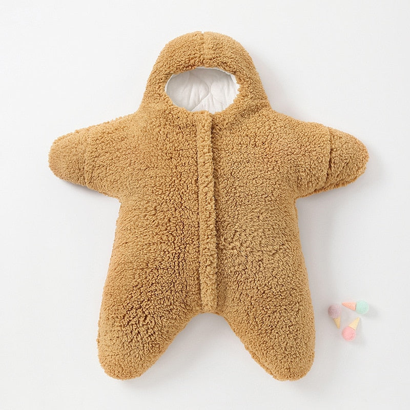 Cute Baby Starfish Winter Onesie - Image 7