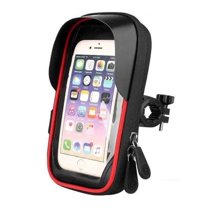 Motorcycle Handlebar Waterproof Universal Phone Holder - Image 15