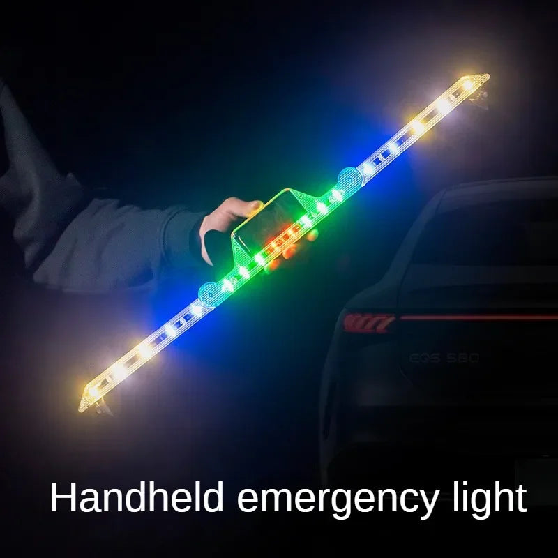 Solar LED Strobe Emergency Light Anti-Collision Warning Lamp - Image 1