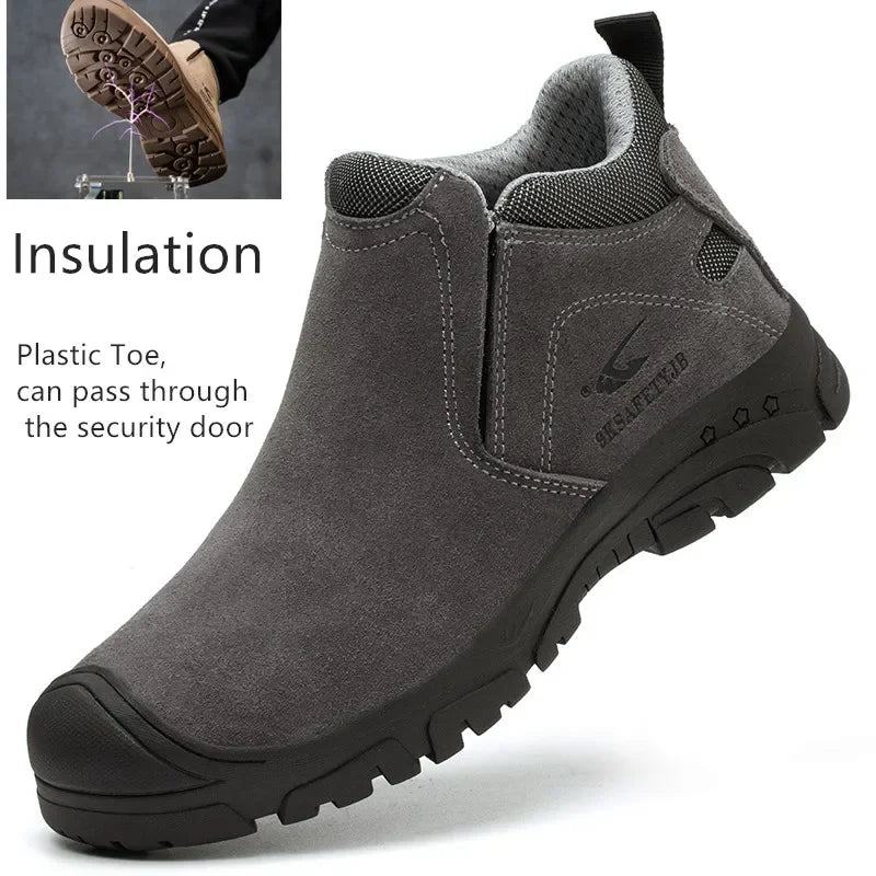 Scald-Proof Insulated Durable Slip-On Indestructible Work Shoes - Image 3