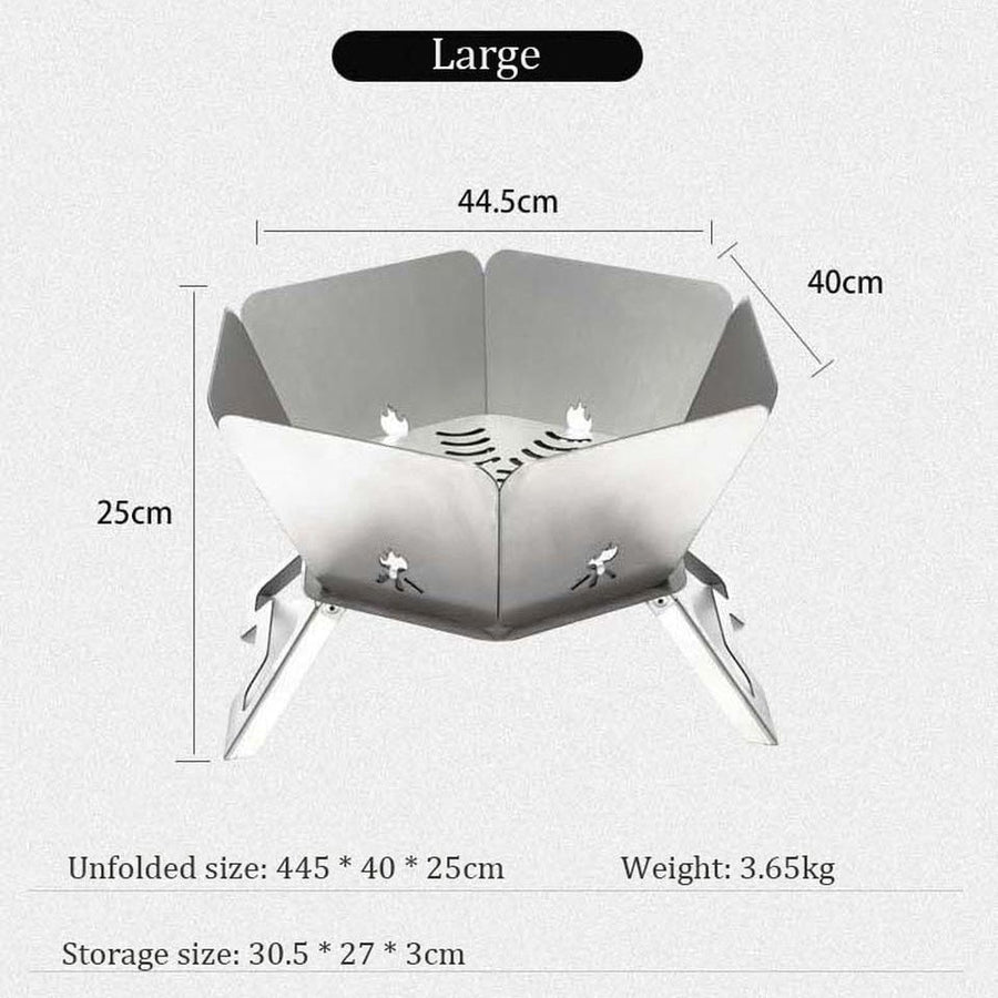 Adventure-Ready Camping Portable BBQ Grill - Image 5