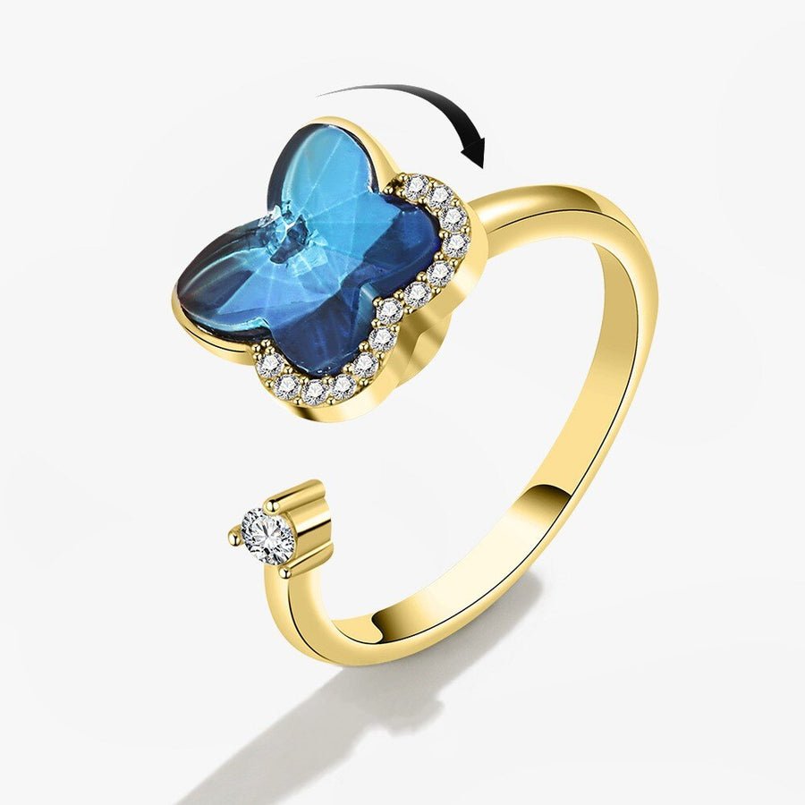 Celestial Galaxy Rotatable Ring - Image 6