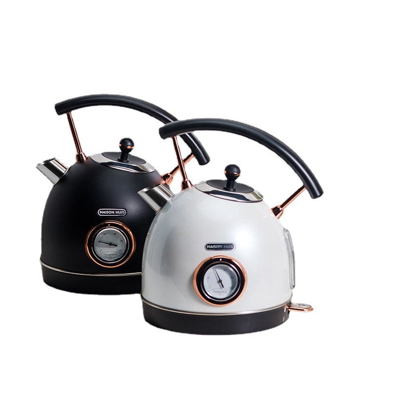 Electric Thermometer Automatic Vintage Style Kettle - Image 2