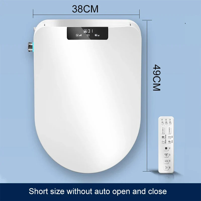 Heated Smart U-Shape Electric Bidet Cover Toilet Seat - Image 16