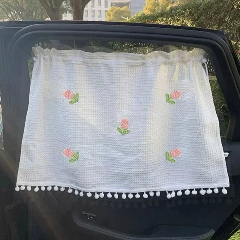 Universal Fit UV Protection Car Sunshade - Image 4
