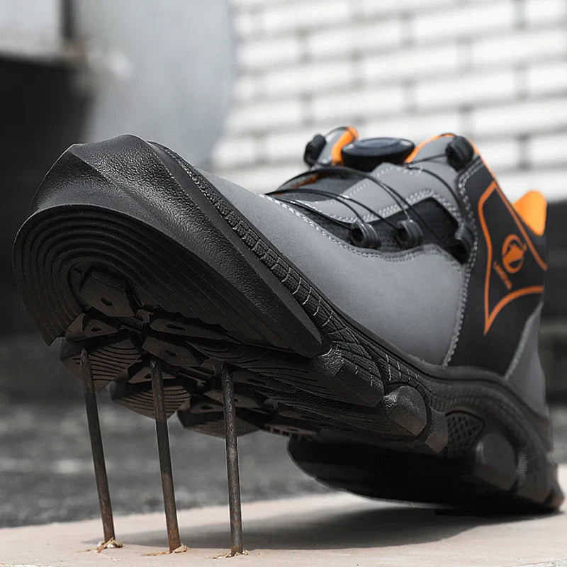Construction Ready Men Indestructible Safety Shoes - Image 1